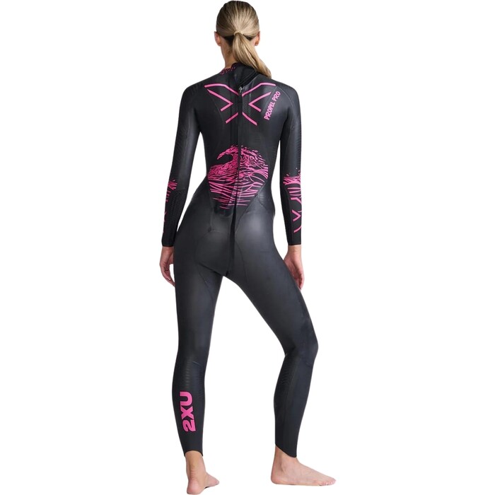 2024 2XU Mujer Propel Pro Neopreno WW5125c - Black / Punk Pink